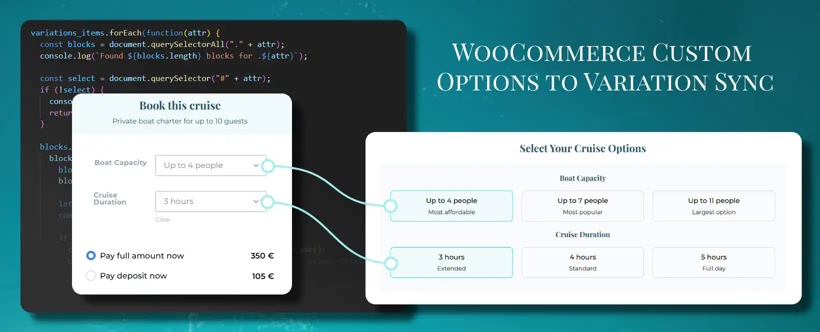 Image: wooocommerce-custom-options-to-variation-sync